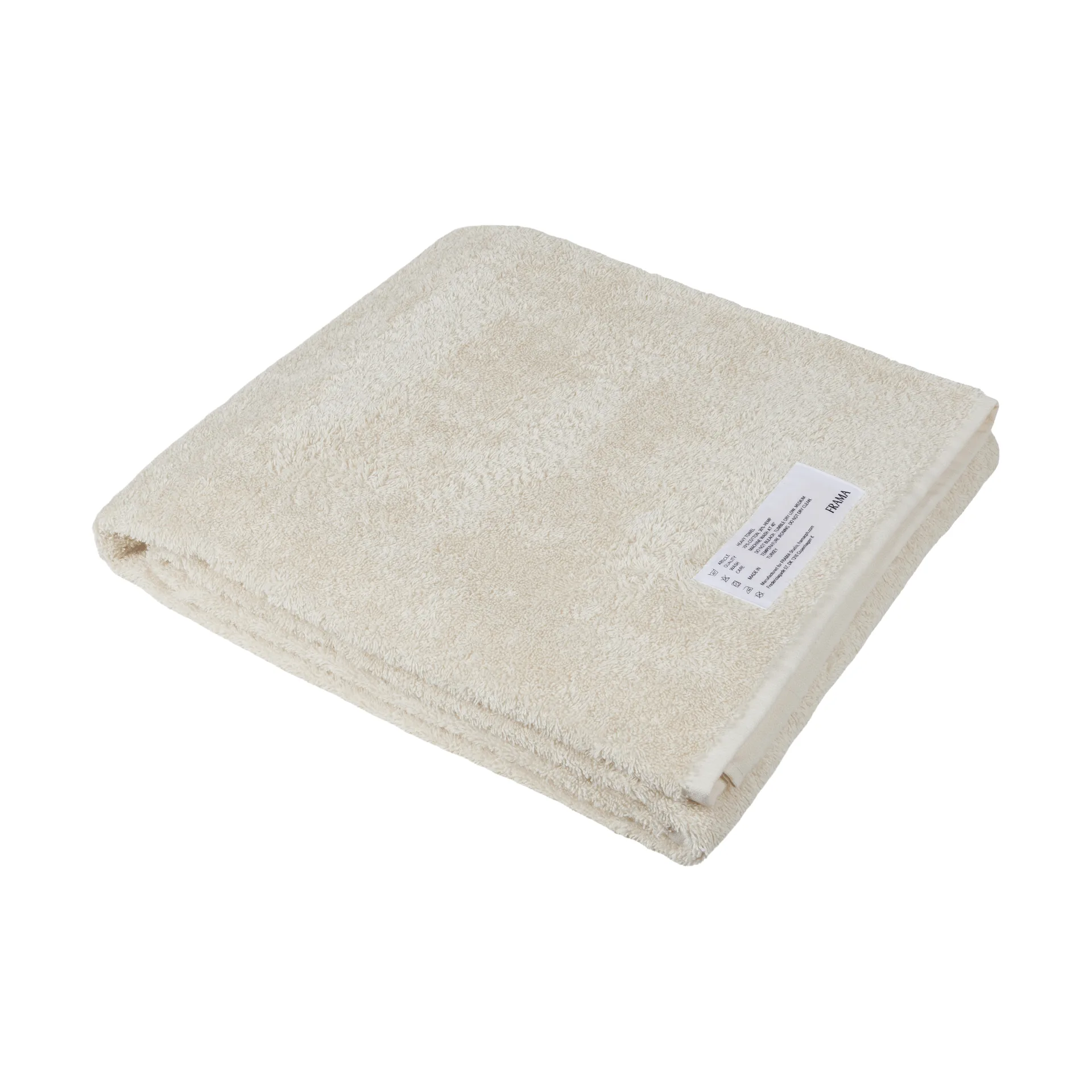 Heavy Towel toalha de banho 150x100 cm, Bone white (branco) FRAMA