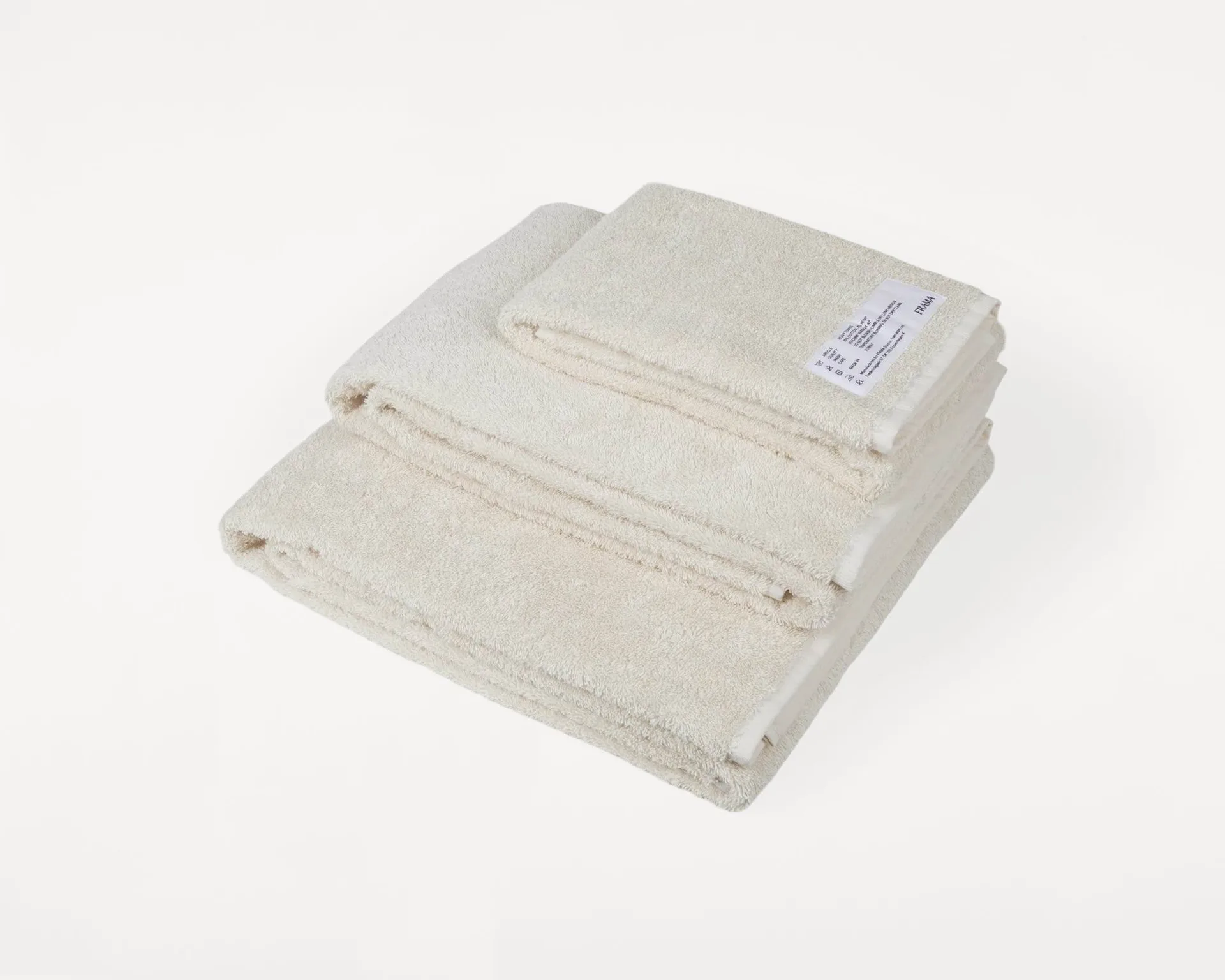 Heavy Towel toalha de banho 150x100 cm, Bone white (branco) FRAMA