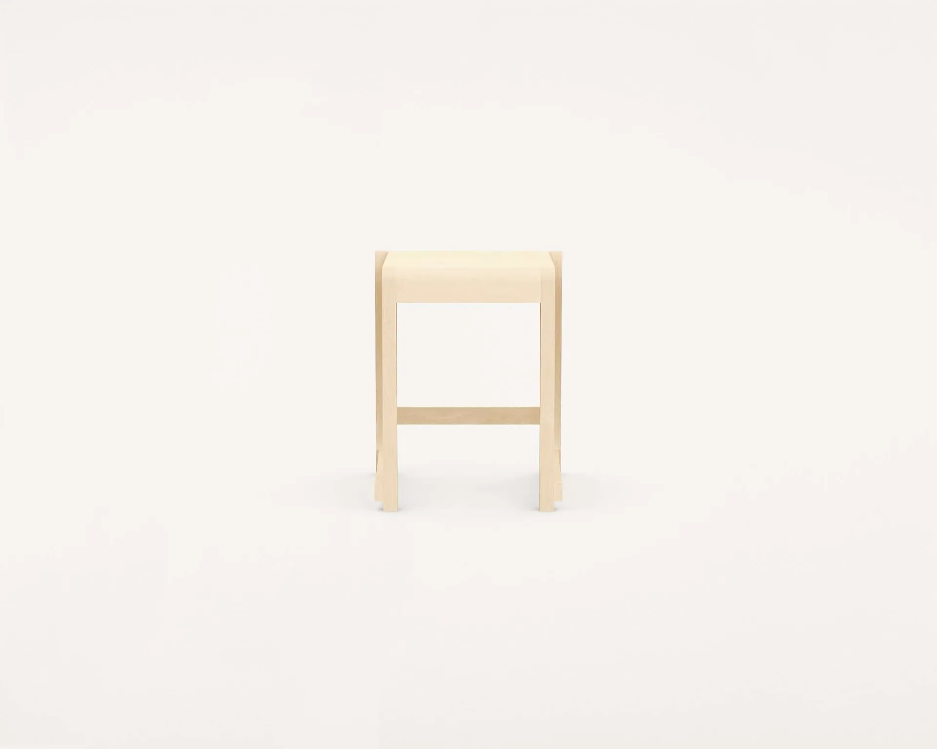 Low Stool 01 banco, Bétula FRAMA