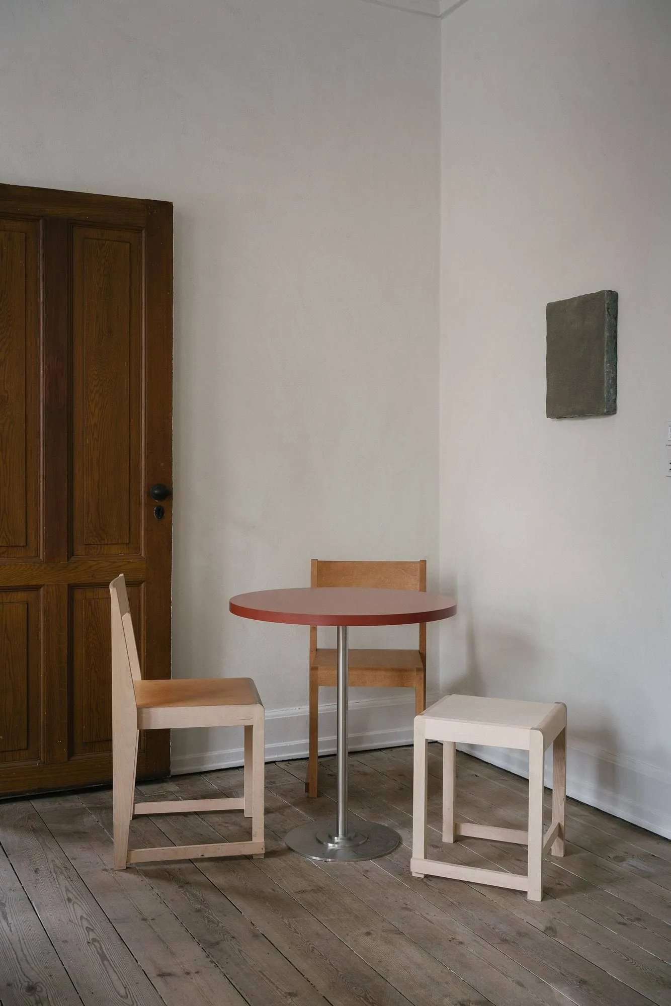 Low Stool 01 banco, Bétula FRAMA