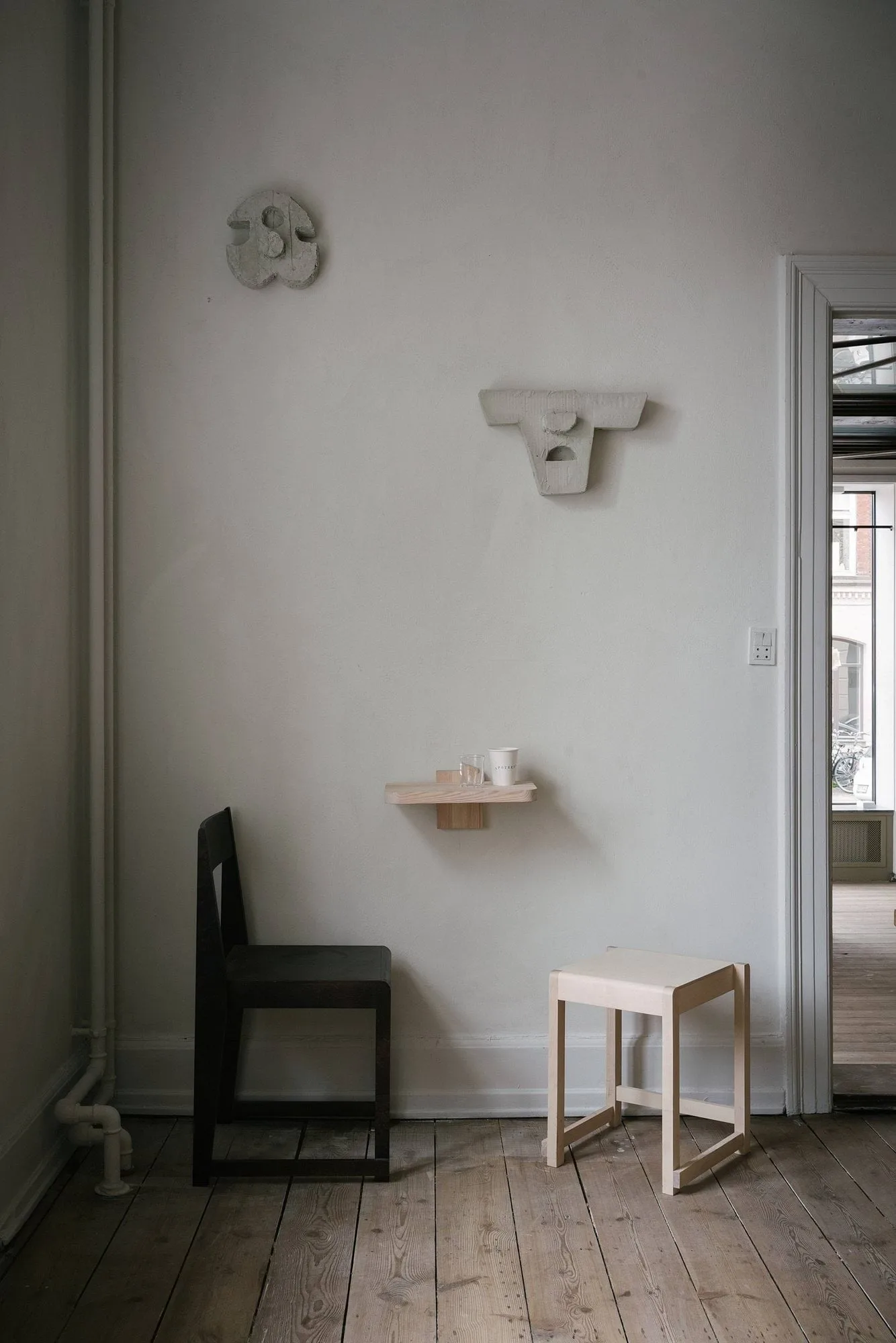 Low Stool 01 banco, Bétula FRAMA