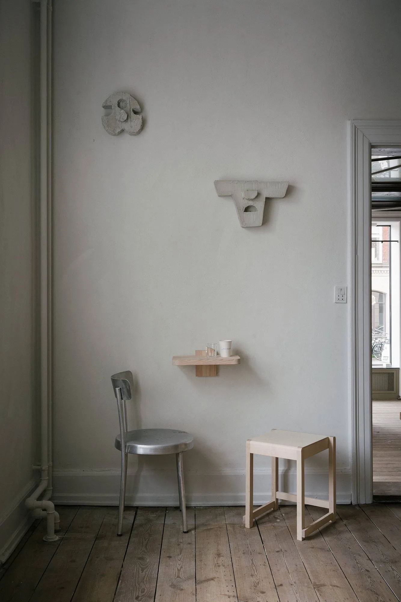 Low Stool 01 banco, Bétula FRAMA