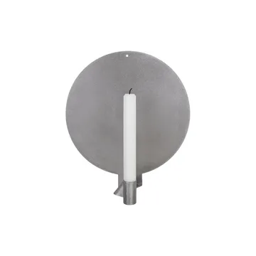 Ornament castiçal de parede - Aço inoxidável, round, 28,2 cm - FRAMA
