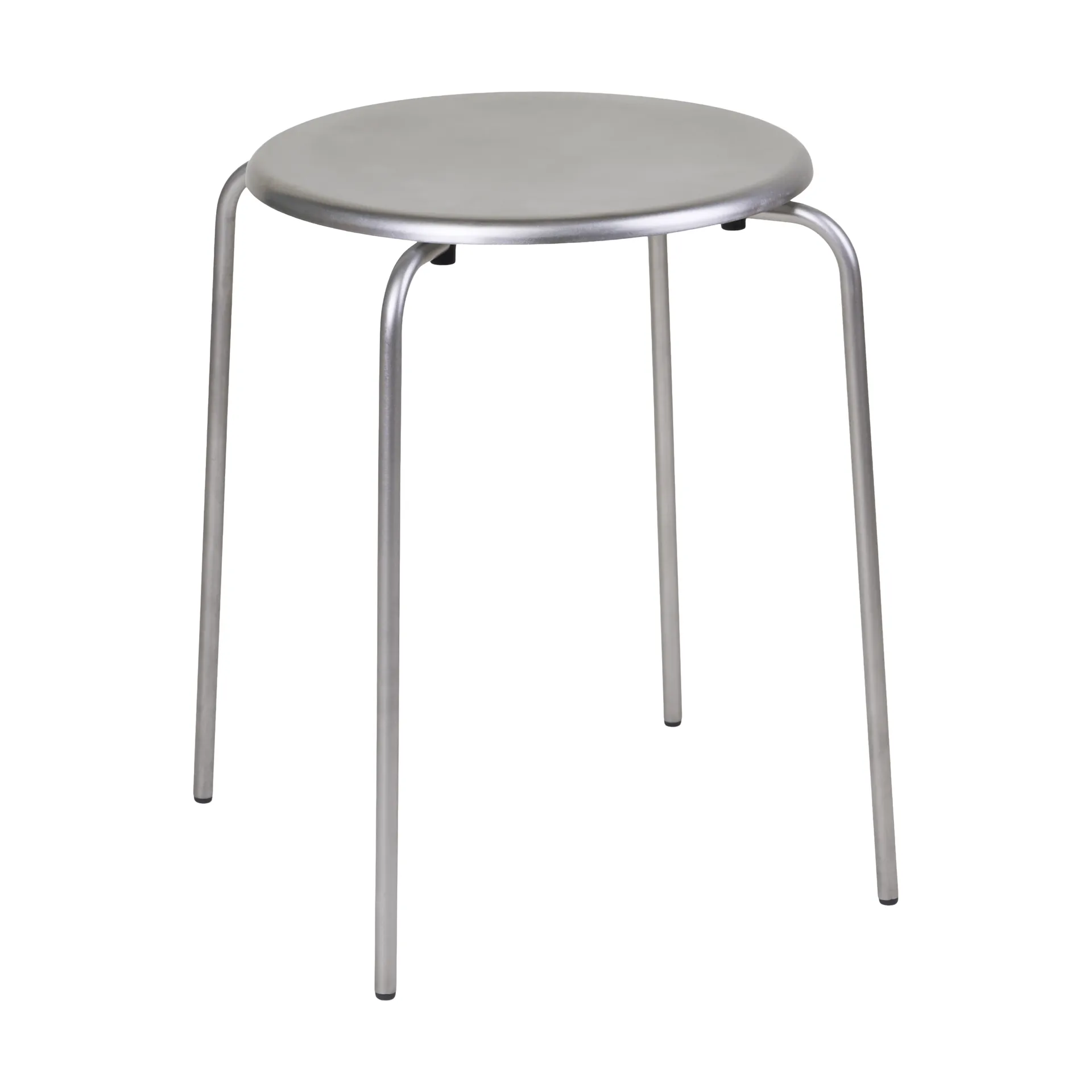 Petit Rond banco redondo, Aço inoxidável FRAMA