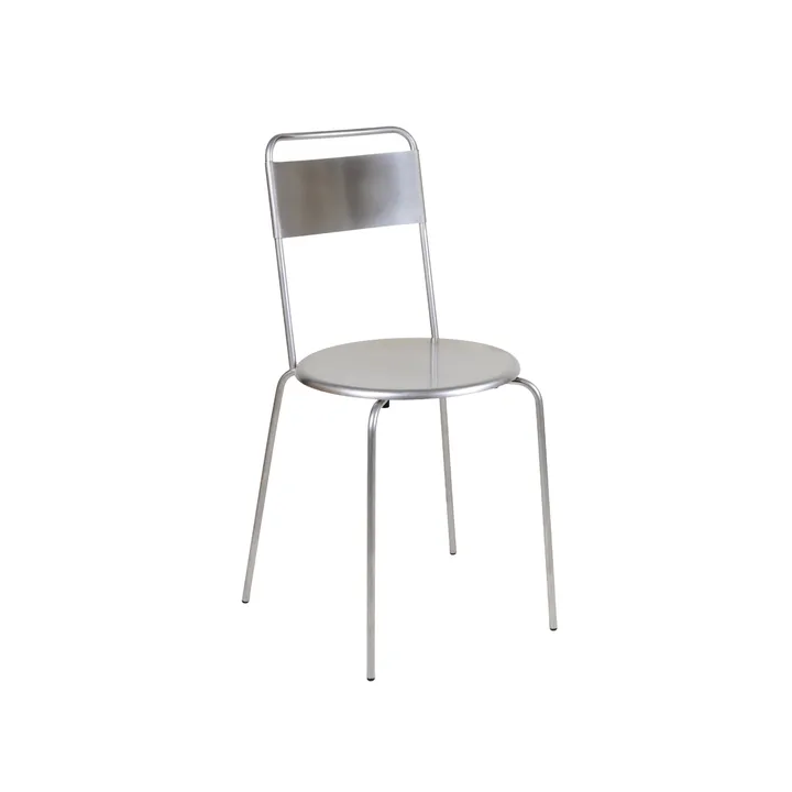 Petit Rond cadeira - Aço inoxidável - FRAMA