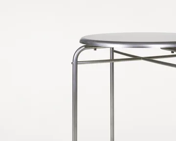 Petit Rond mesa - Aço inoxidável, Ø65x73 cm - FRAMA