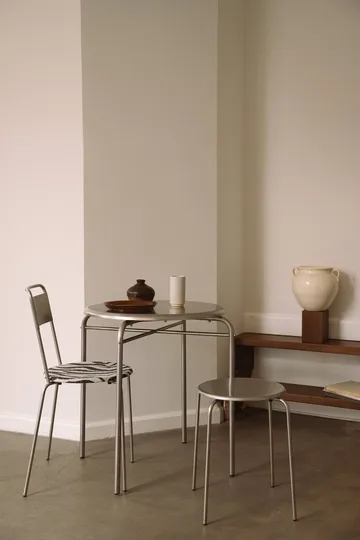 Petit Rond mesa - Aço inoxidável, Ø65x73 cm - FRAMA