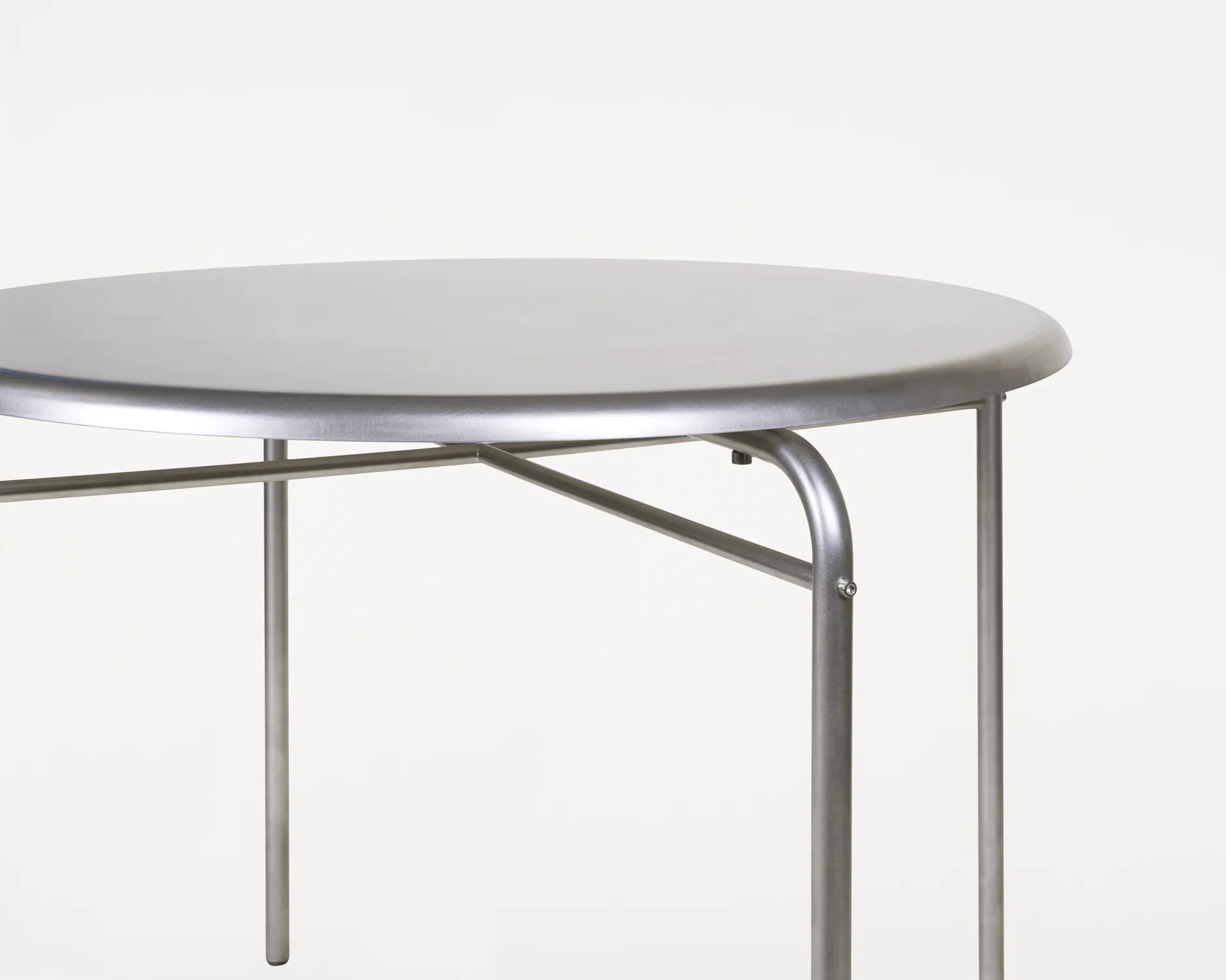 Petit Rond mesa, Aço inoxidável, Ø90x73 cm FRAMA