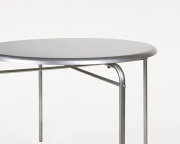 Petit Rond mesa - Aço inoxidável, Ø90x73 cm - FRAMA