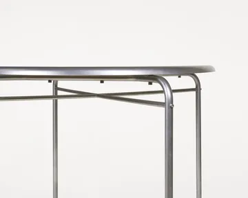 Petit Rond mesa - Aço inoxidável, Ø90x73 cm - FRAMA