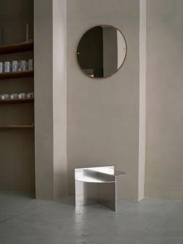 Rivet mesa de apoio - Alumínio, Ø51,3x40 cm - FRAMA