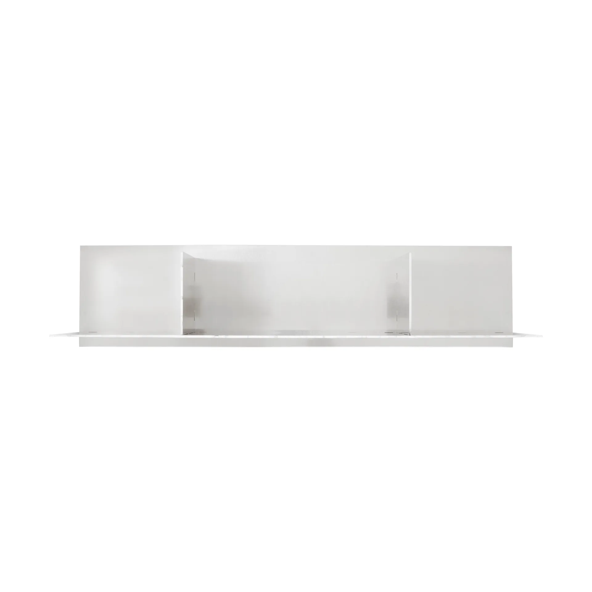 Rivet Shelf prateleira de parede, Aluminium, small, 87,6x20,6x22,1 cm FRAMA