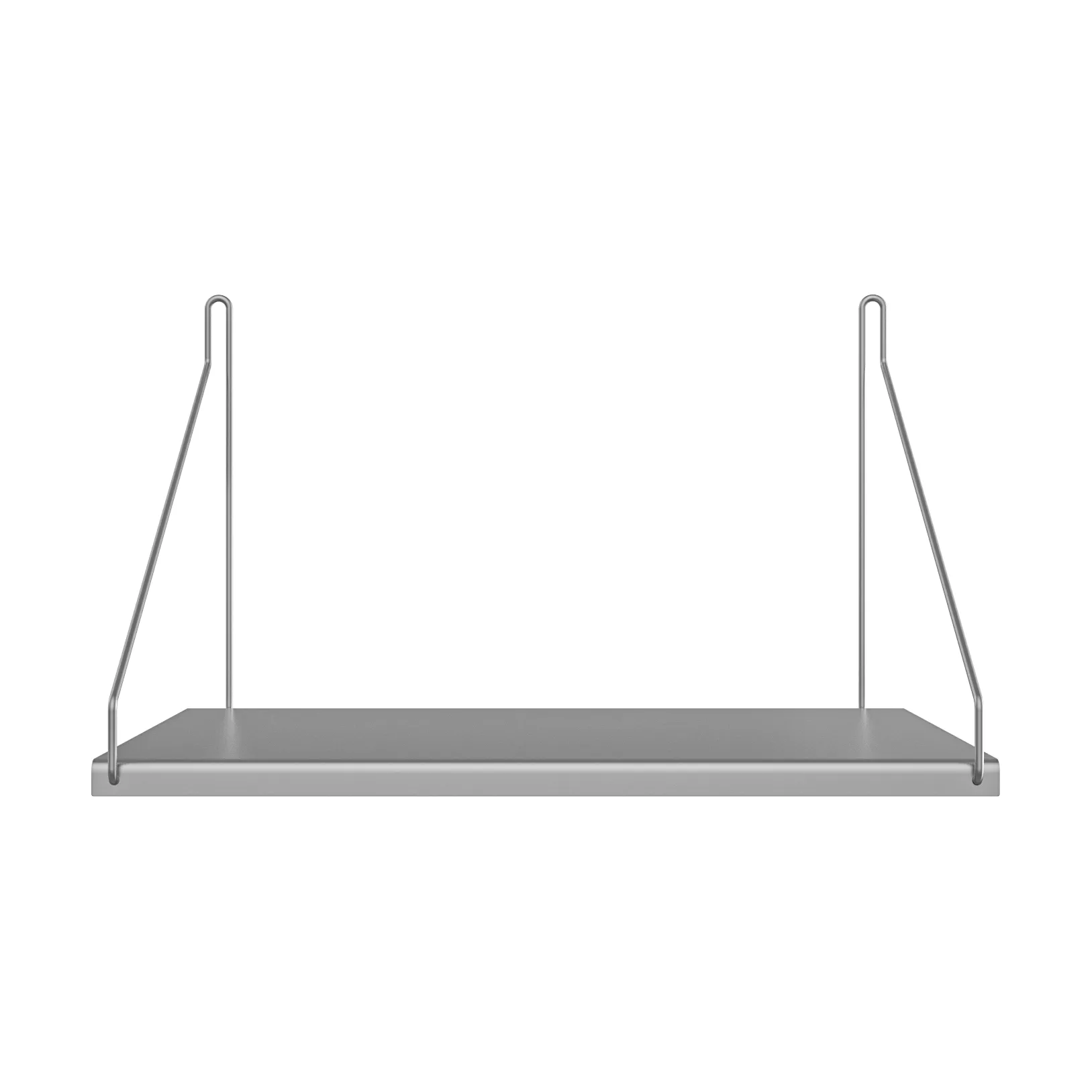 Single Shelf prateleira de parede, Aço inoxidável, 40x27 cm FRAMA