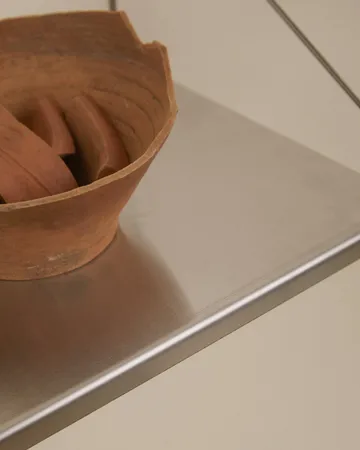 Single Shelf prateleira de parede - Aço inoxidável, 60x27 cm - FRAMA