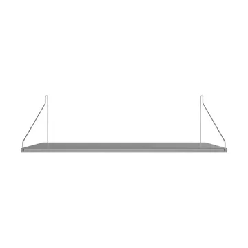 Single Shelf prateleira de parede - Aço inoxidável, 80x27 cm - FRAMA