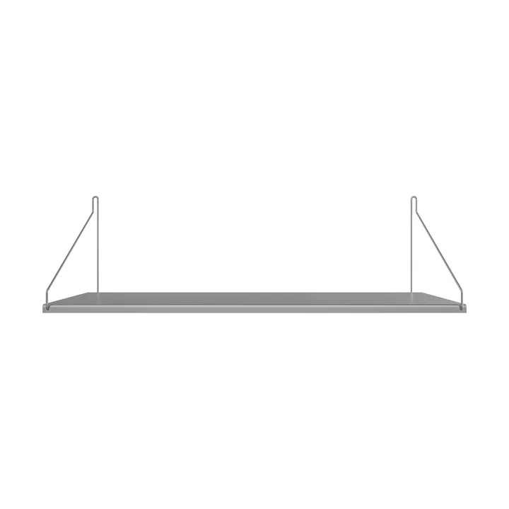 Single Shelf prateleira de parede - Aço inoxidável, 80x27 cm - FRAMA