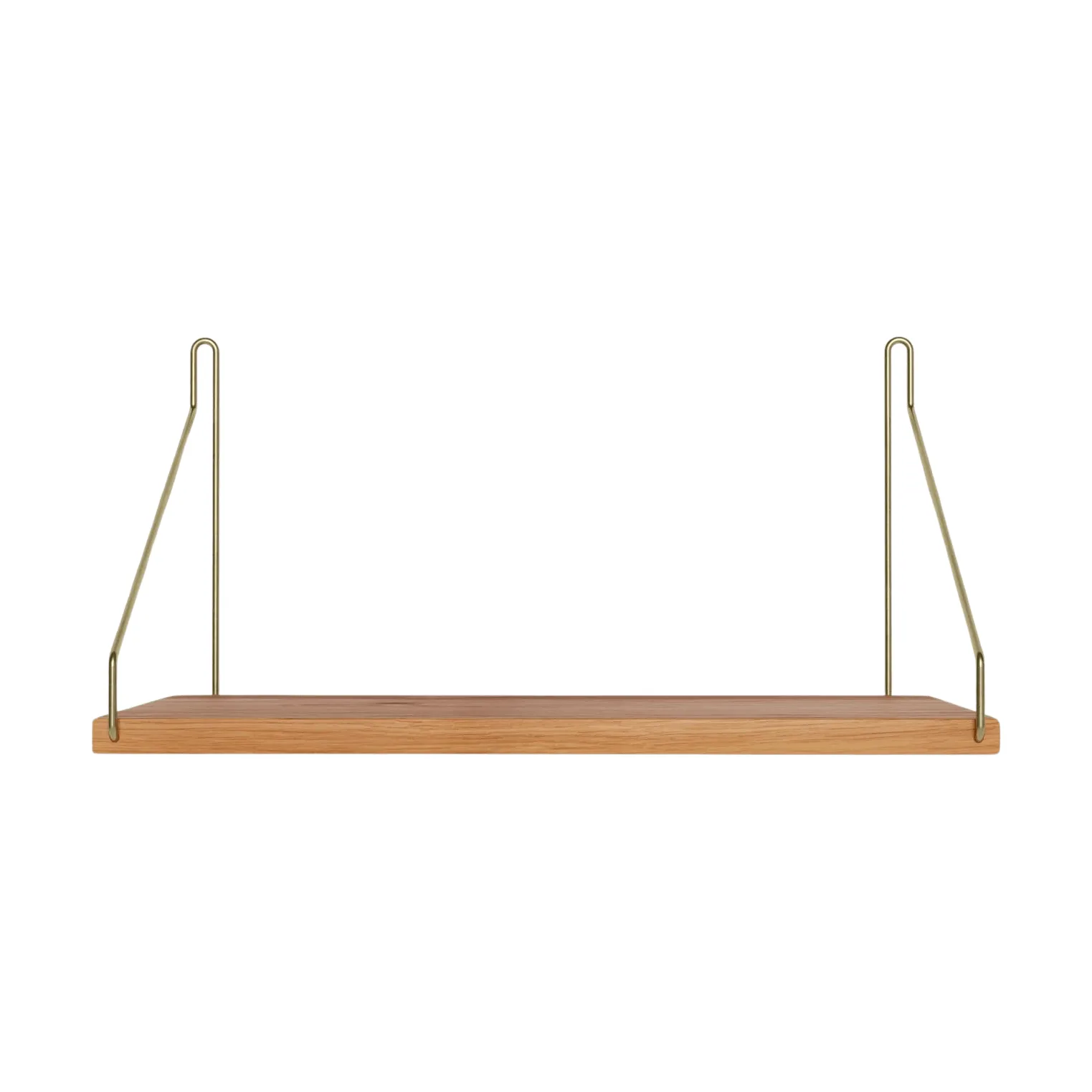 Single Shelf prateleira de parede, Carvalho-latão, 40x20 cm FRAMA