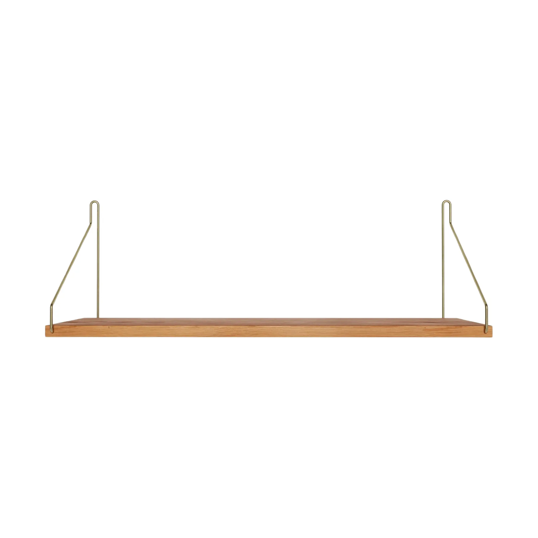 Single Shelf prateleira de parede, Carvalho-latão, 60x20 cm FRAMA