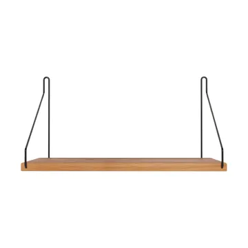 Single Shelf prateleira de parede - Carvalho-preto, 40x20 cm - FRAMA