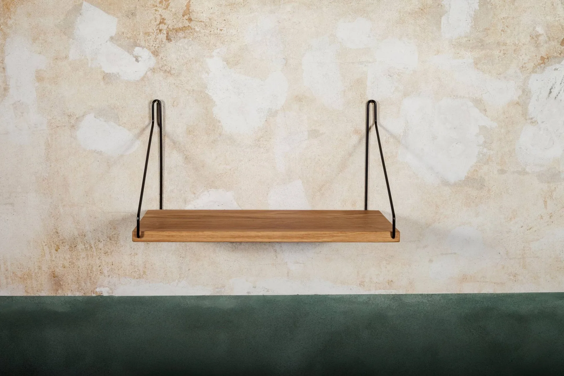 Single Shelf prateleira de parede, Carvalho-preto, 40x20 cm FRAMA