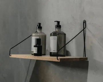 Single Shelf prateleira de parede - Carvalho-preto, 40x20 cm - FRAMA