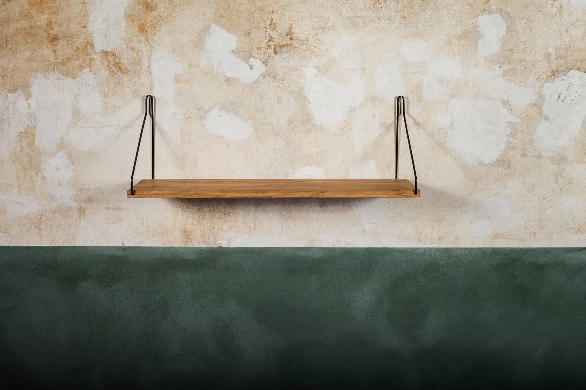 Single Shelf prateleira de parede, Carvalho-preto, 60x20 cm FRAMA