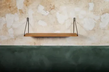 Single Shelf prateleira de parede - Carvalho-preto, 60x20 cm - FRAMA