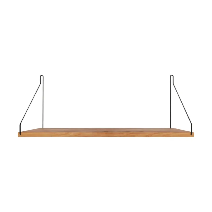 Single Shelf prateleira de parede - Carvalho-preto, 60x27 cm - FRAMA