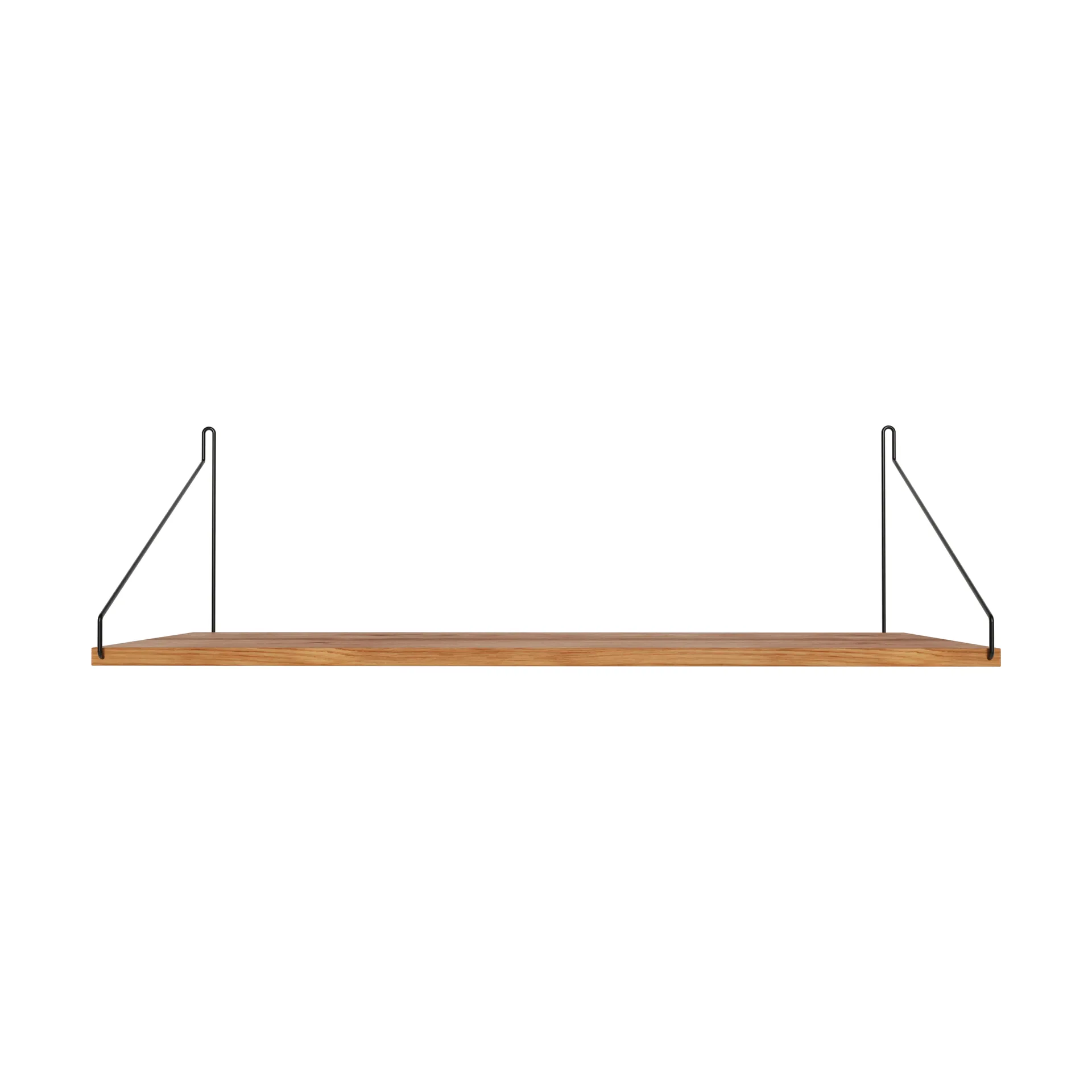 Single Shelf prateleira de parede, Carvalho-preto, 80x27 cm FRAMA