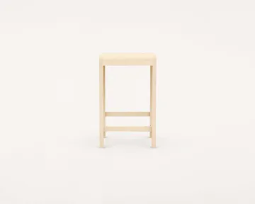 Stool 01 banco de bar - Bétula, 65 cm - FRAMA