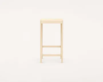 Stool 01 banco de bar - Bétula, 76 cm - FRAMA