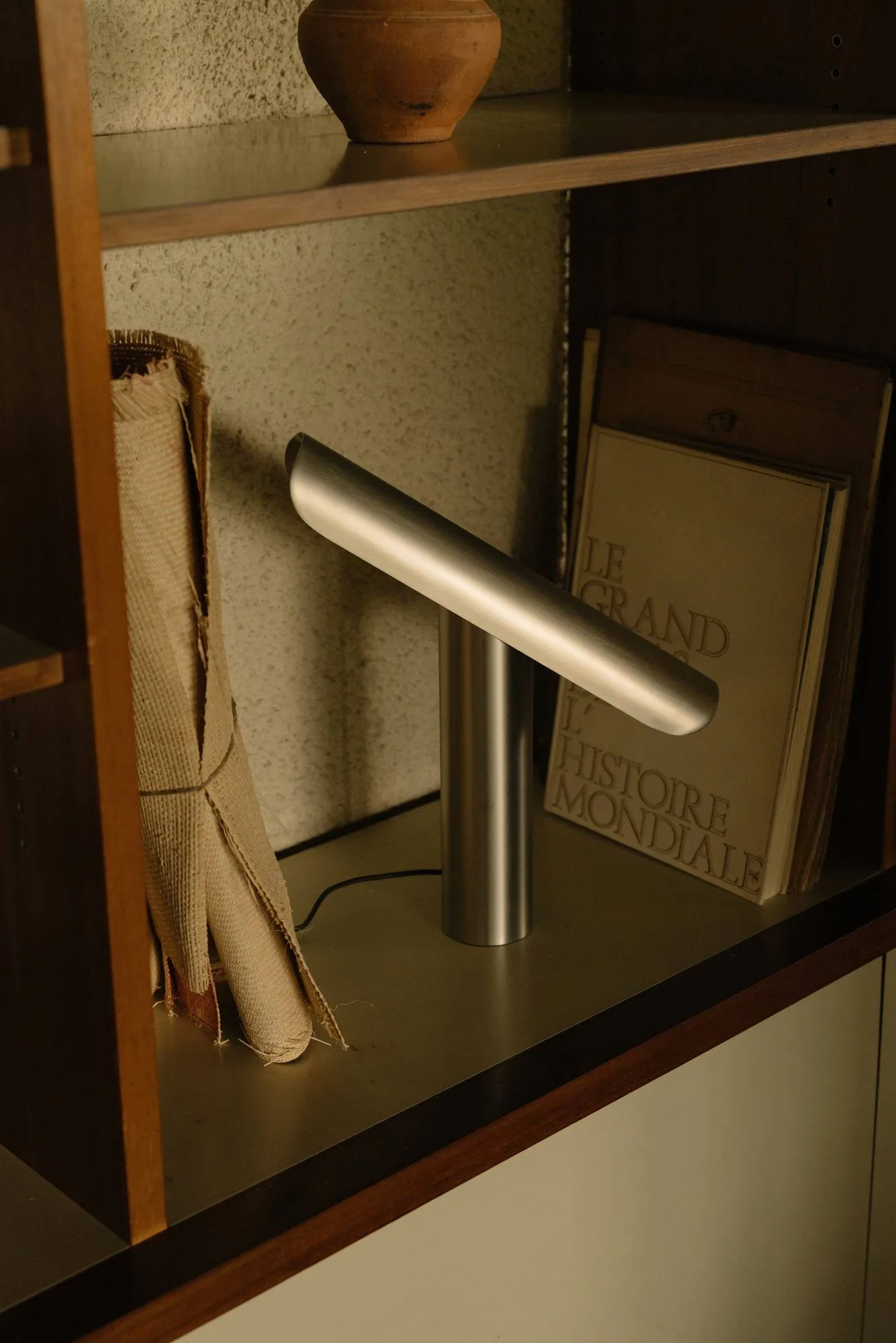 T Lamp candeeiro de mesa, Aço FRAMA