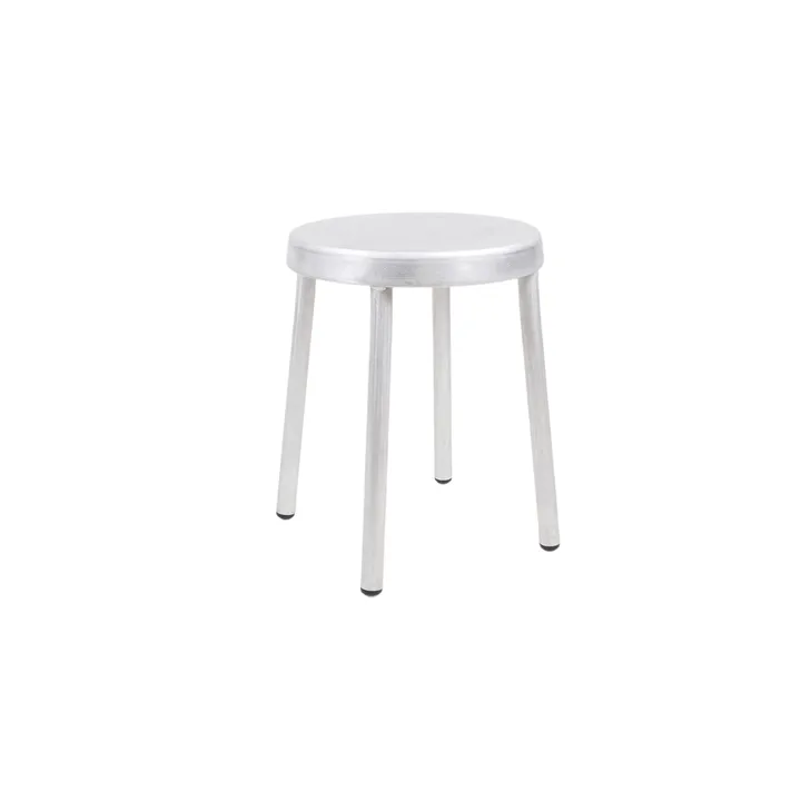 Tasca banco redondo - Alumínio, H: 46 cm - FRAMA