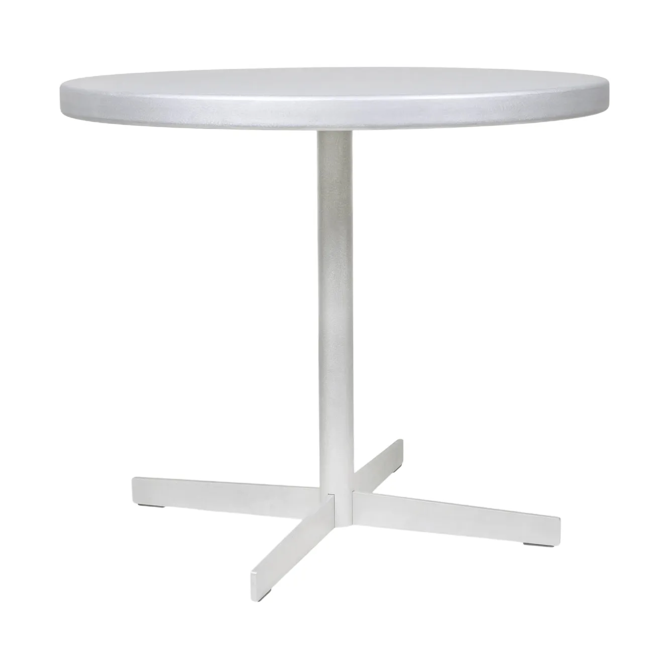 Tasca Table mesa de jantar, Aluminium, large, Ø87,5x75,5 cm FRAMA