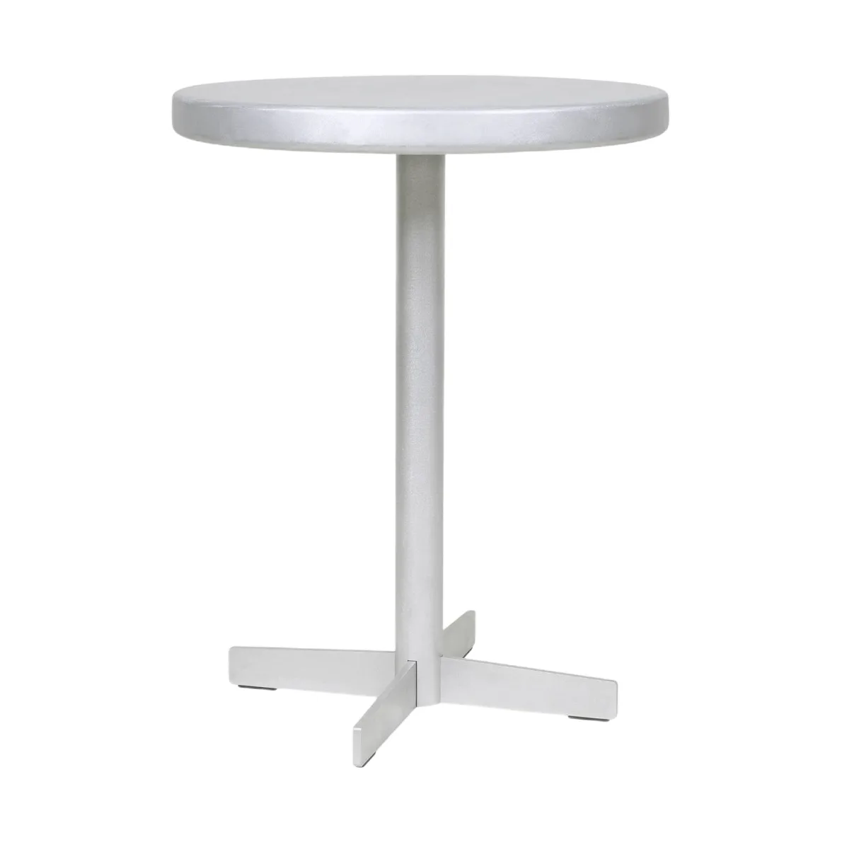 Tasca Table mesa de jantar, Aluminium, small, Ø58x75,5 cm FRAMA