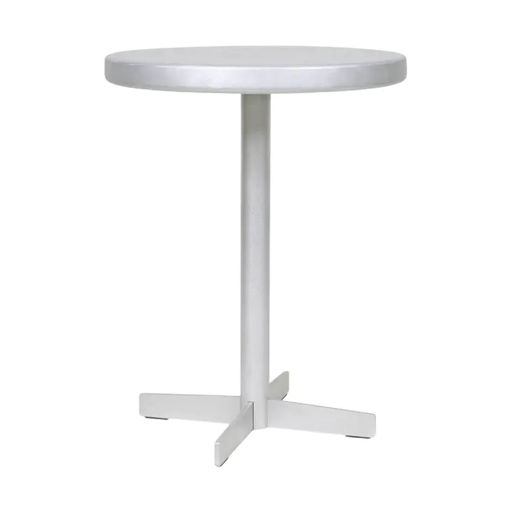 Tasca Table mesa de jantar - Aluminium, small, Ø58x75,5 cm - FRAMA