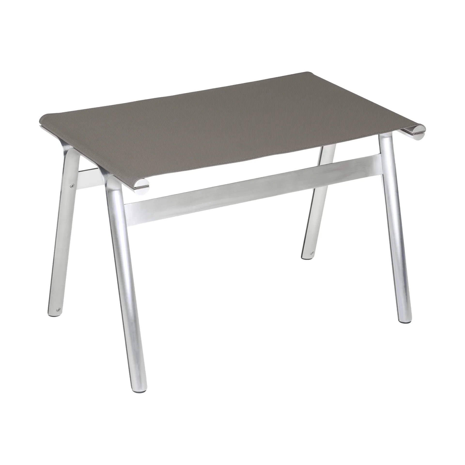Union banco, Aluminium-Taupe Mesh, H: 40,6 cm FRAMA