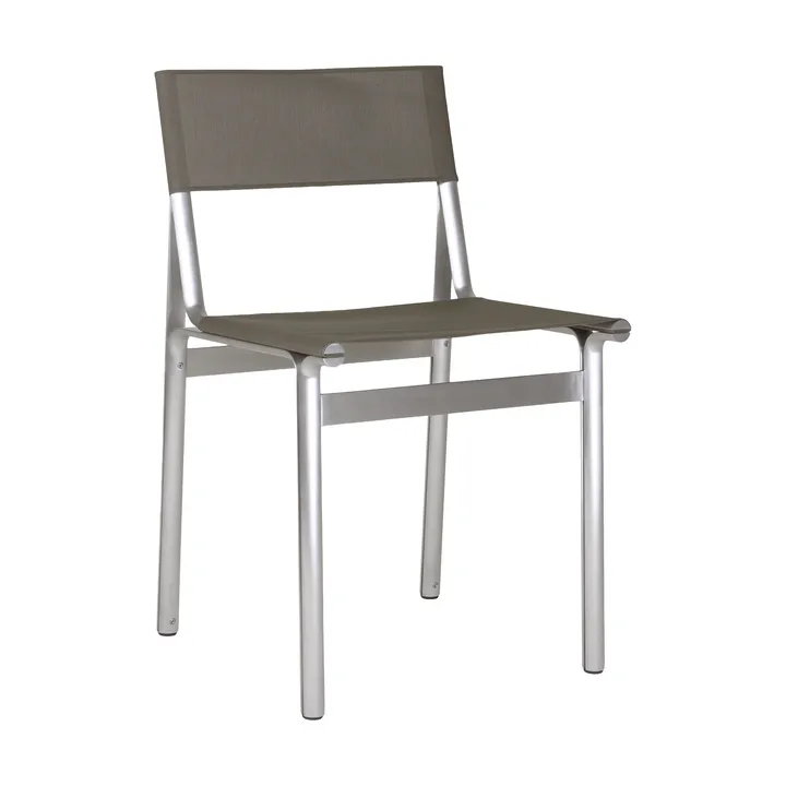 Union cadeira - Aluminium-Taupe Mesh - FRAMA