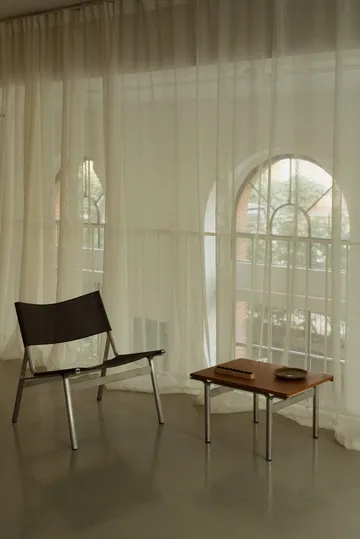 Union poltrona de descanso - Aluminium-Taupe Mesh - FRAMA