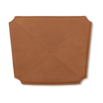 Almofada de assento em couro para cadeira J39 - Cera 905 Russet Brown couro - Fredericia Furniture