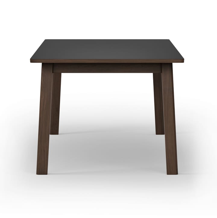 Ana mesa de jantar 220-320x95 cm, Nanolaminado preto-olho-de-corvo (carvalho fumado) Fredericia Furniture