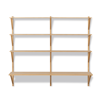 BM29 estante com secretária 149x134 cm - carvalho lacado - Fredericia Furniture