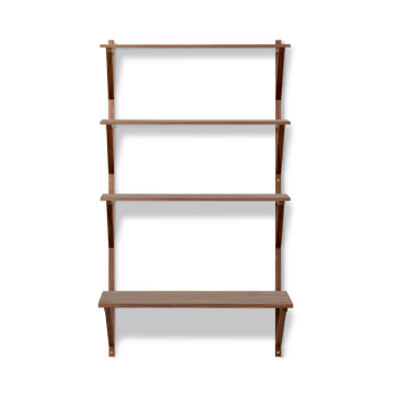 BM29 estante com secretária 78x134 cm - Nogal lacado - Fredericia Furniture