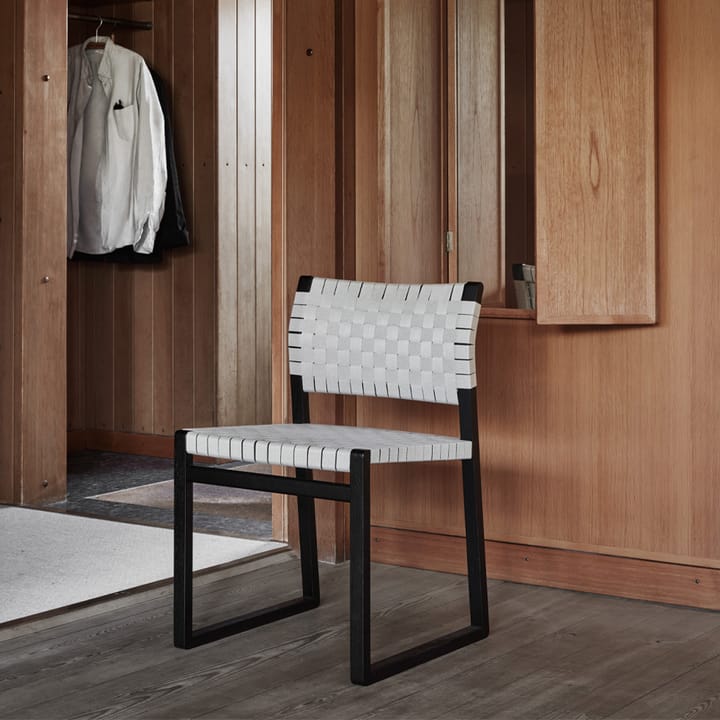 BM61 cadeira, Cesto de vime oleado em carvalho Fredericia Furniture