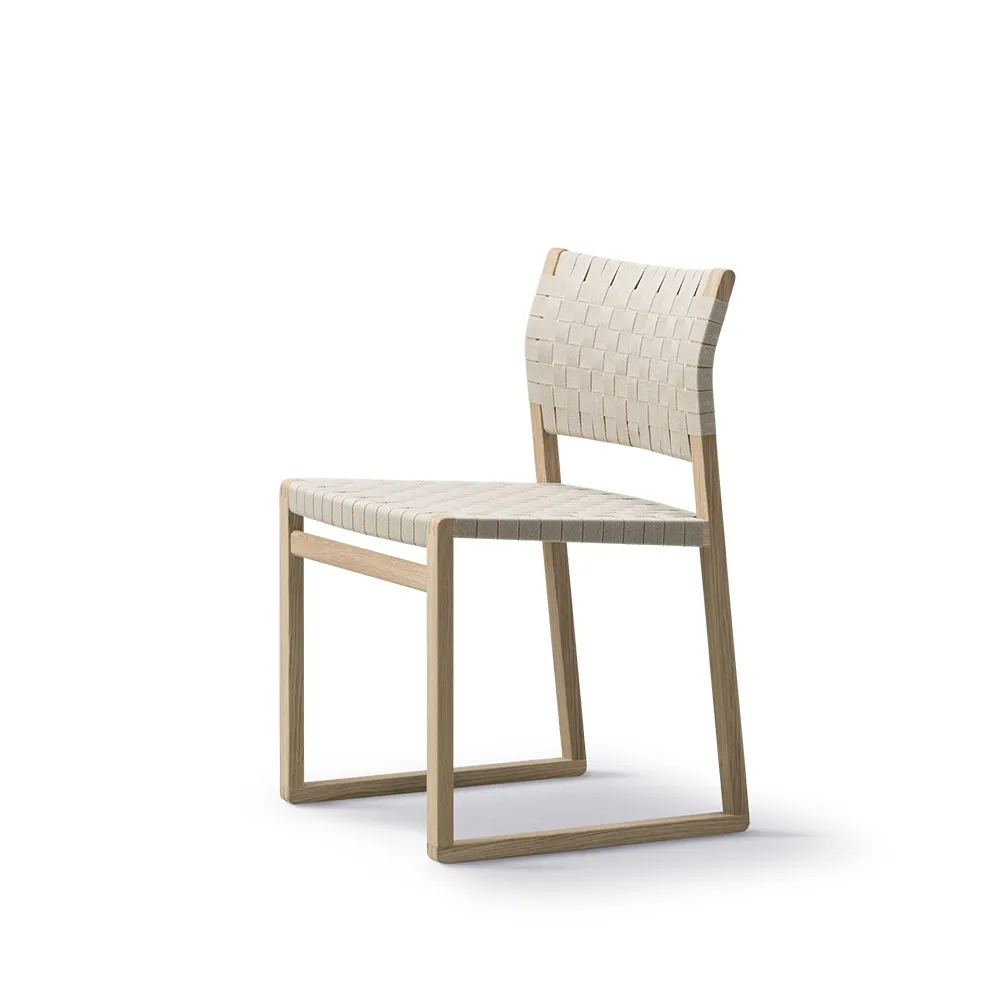 BM61 cadeira, Estante de carvalho trançado com acabamento natural envernizado Fredericia Furniture