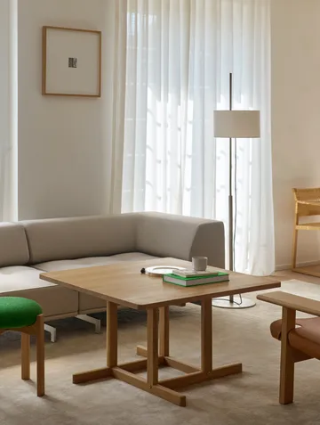 BM80 Mogensen Coffee mesa 90x90 cm - Carvalho claro oleado - Fredericia Furniture