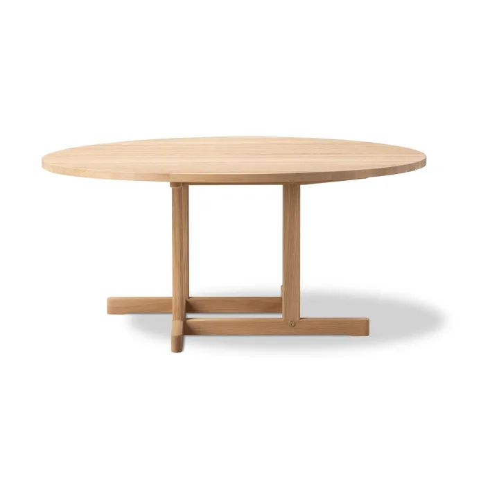 BM80 Mogensen Coffee mesa de centro Ø120 cm - Carvalho claro oleado - Fredericia Furniture