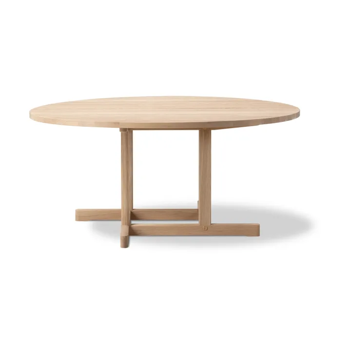 BM80 Mogensen Coffee mesa de centro Ø120 cm - Carvalho encerado - Fredericia Furniture
