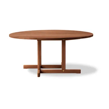 BM80 Mogensen Coffee mesa de centro Ø120 cm - Carvalho fumado oleado - Fredericia Furniture