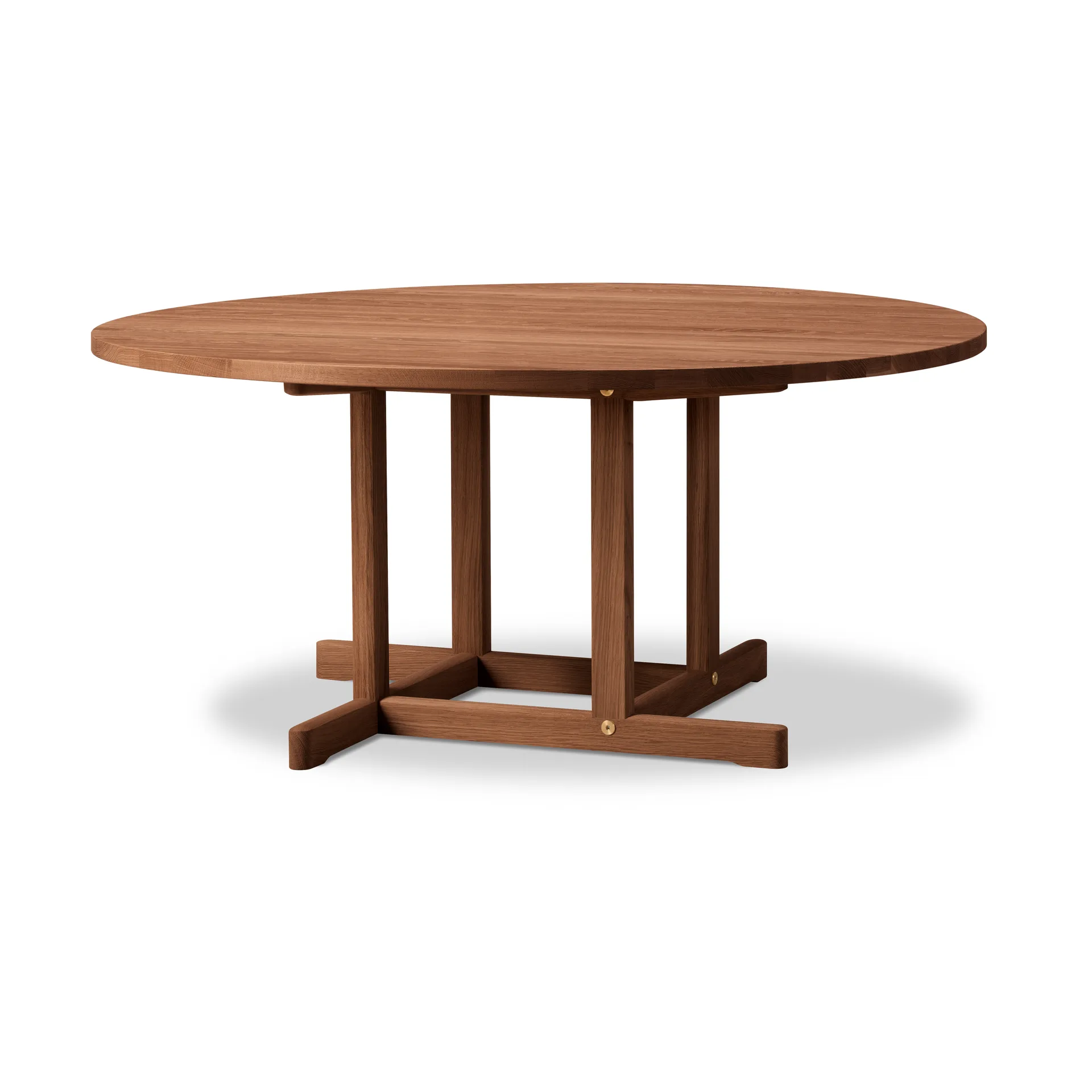 BM80 Mogensen Coffee mesa de centro Ø120 cm, Carvalho fumado oleado Fredericia Furniture